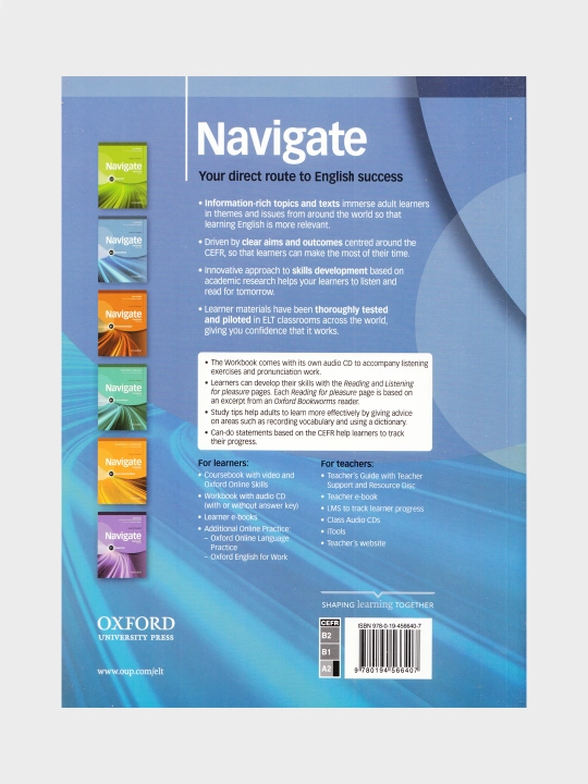 Navigate A2 Elementary Coursebook+Workbook