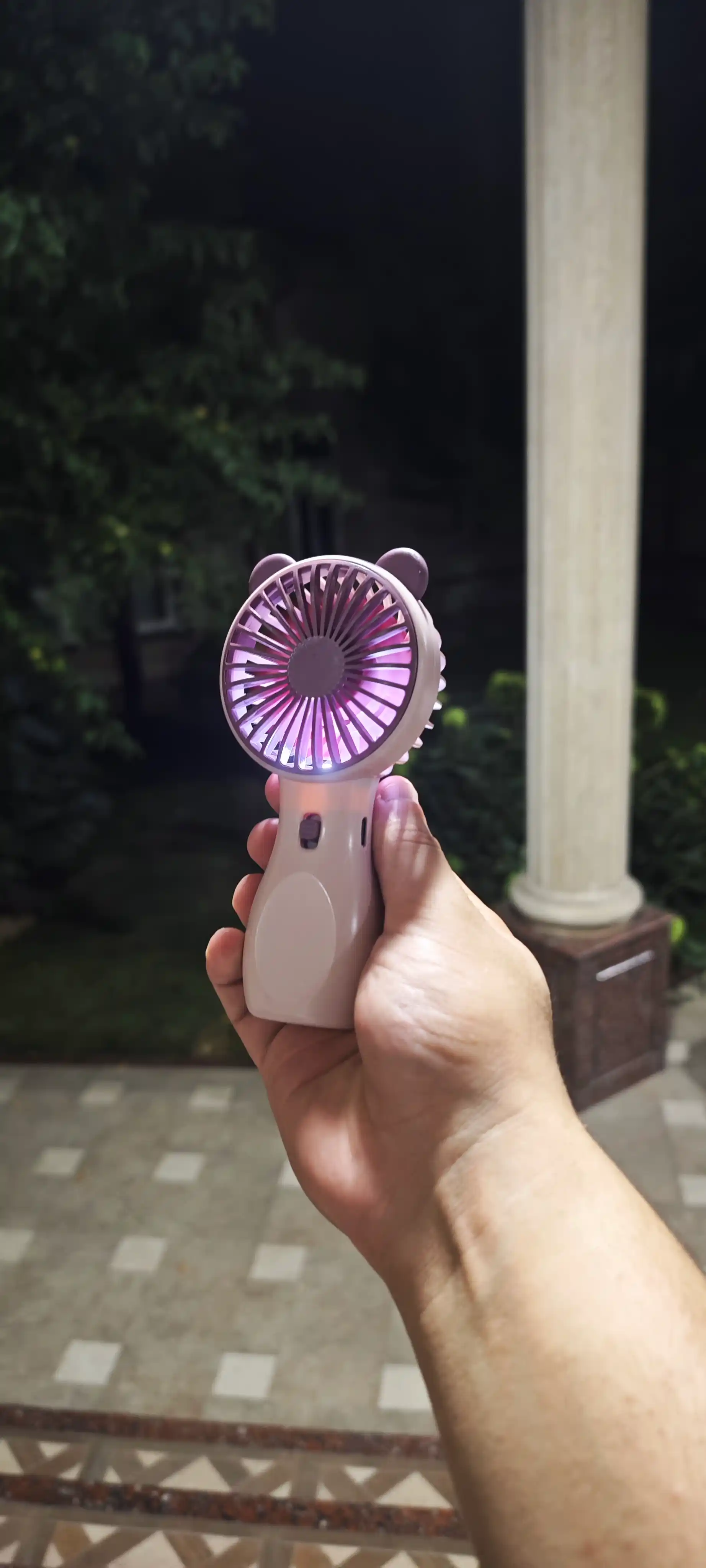 Mini ventilator, stol ustiga qo'ysa bo'ladigan, USB, portativli, ixcham vintilator