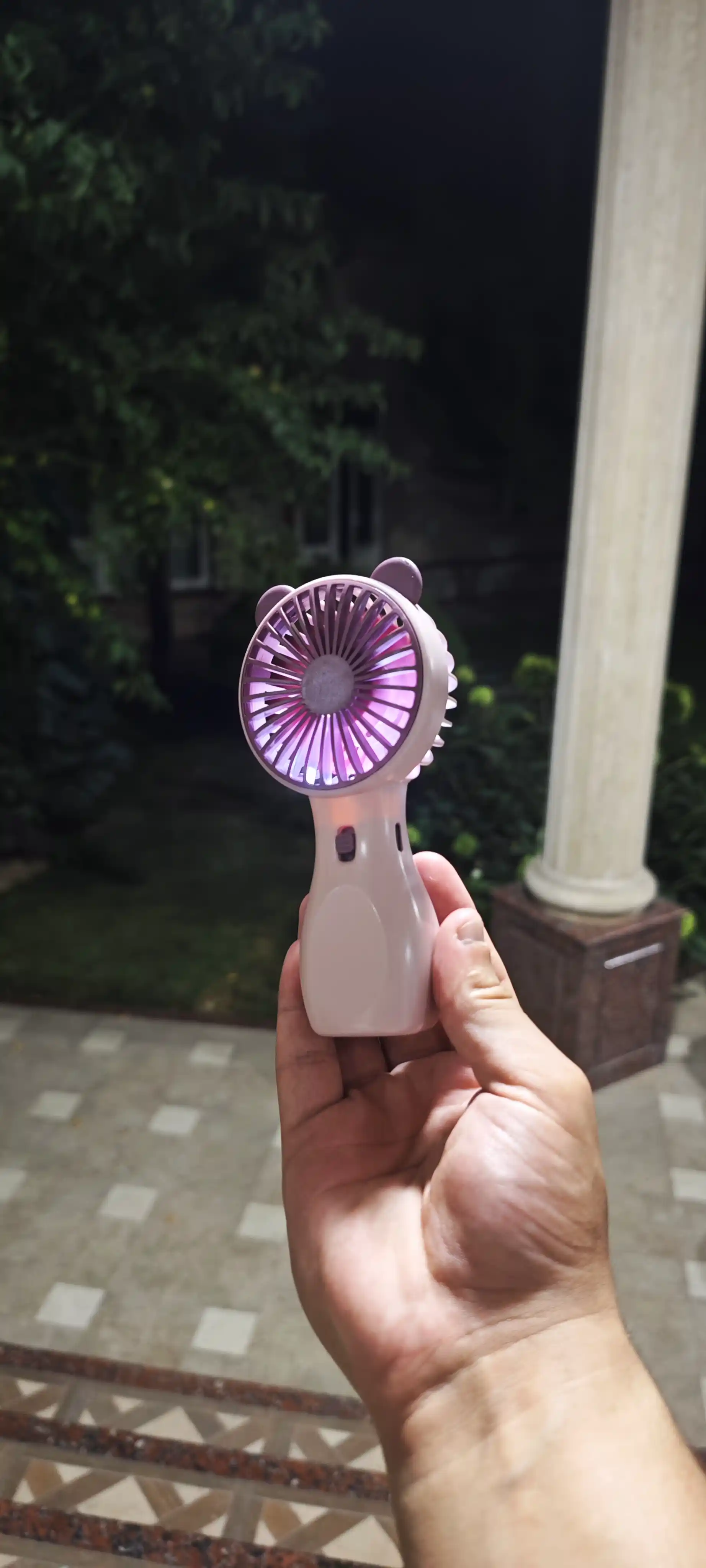Mini ventilator, stol ustiga qo'ysa bo'ladigan, USB, portativli, ixcham vintilator