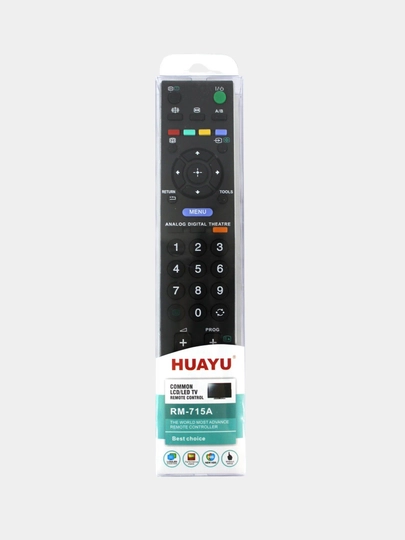 Пульт для телевизора Sony от Huayu AVT RM-715A чёрный