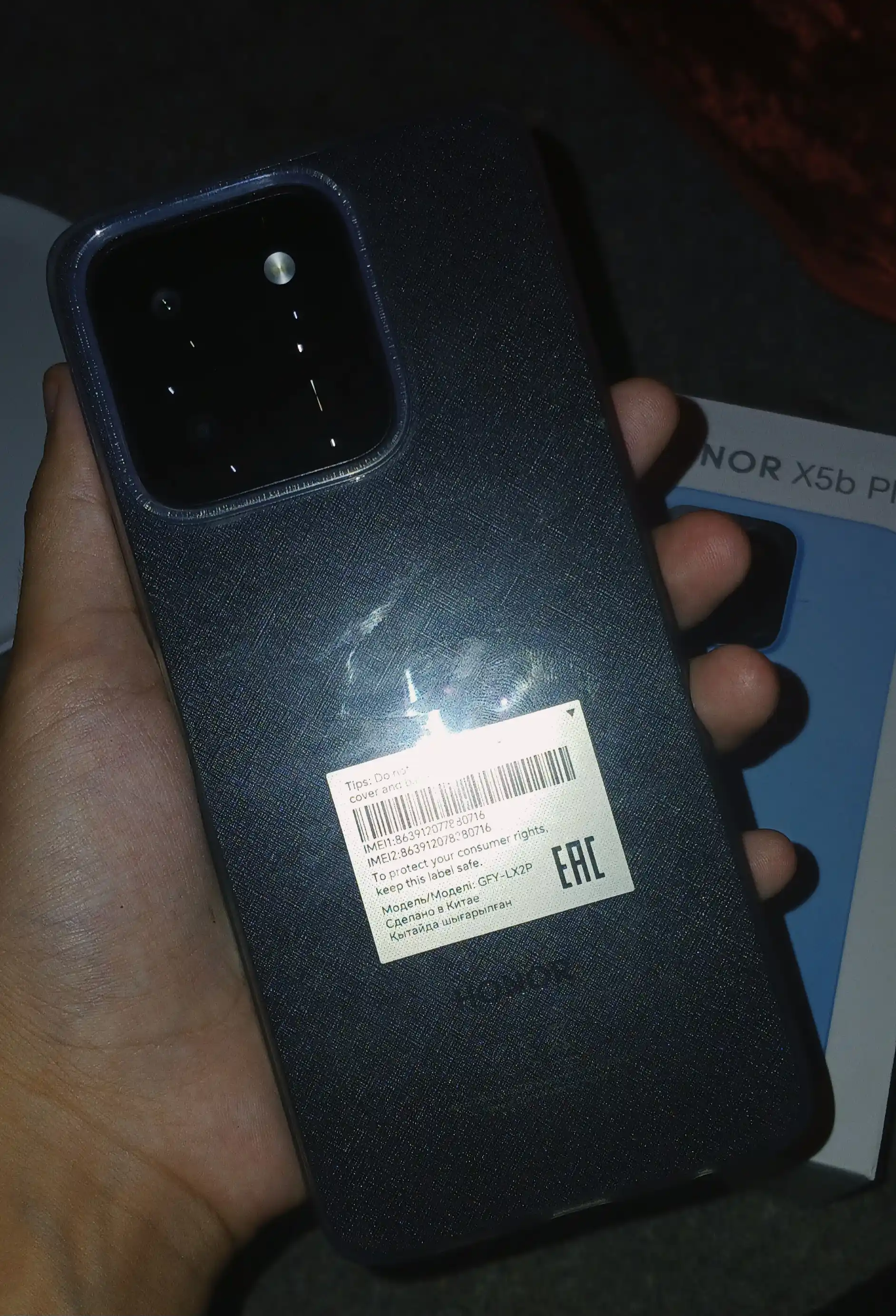 Smartfon Honor X5B batareya 5200 mah, 50 Mp kamera AI, 90 Hz