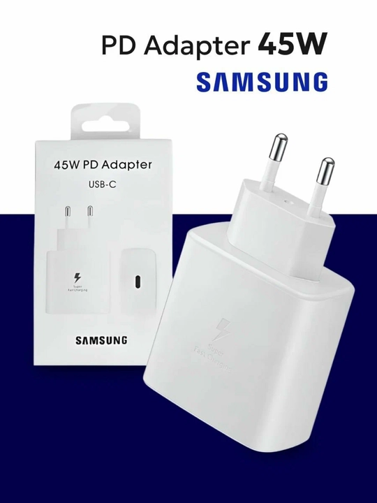 Адаптер зарядного устройства Samsung Type-C 45 Вт/Вт PD, быстрое зарядное устройство