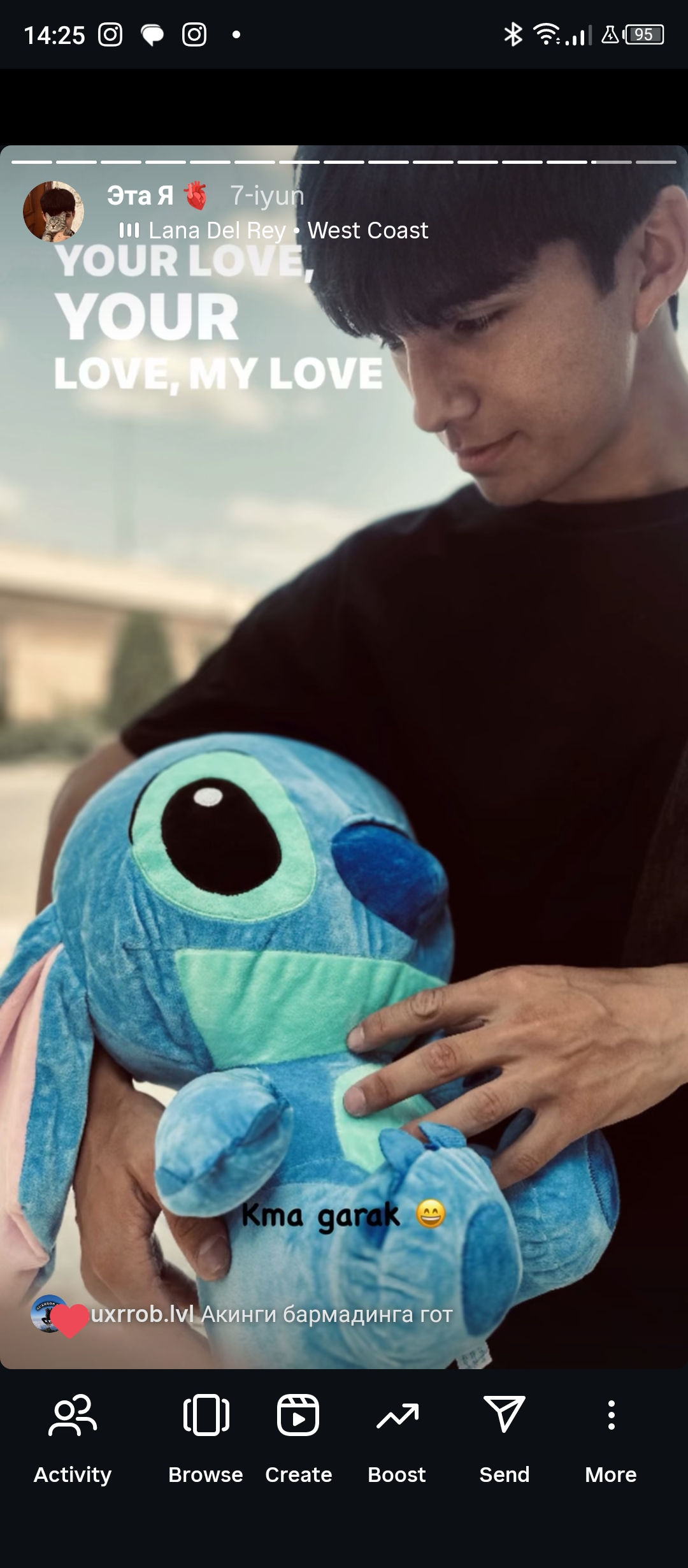 Bolara uchun yumshoq o'yinchoq Stich, Lilo va Stich, sovg'a uchun, oyinchoqlar