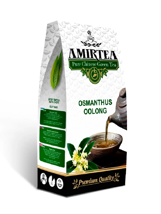 Амир Чай зеленый Китайский В/С OSMANTHUS OOLONG, 100 гр - 