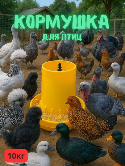 Кормушка для птиц, 10 кг