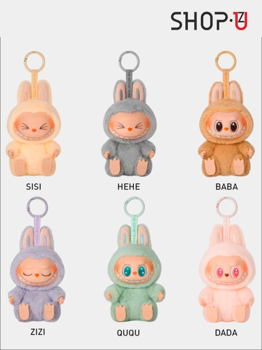 Мягкая игрушка Zootopia / Fuggler / Labubu / Wakuku / Stich / Cry Baby