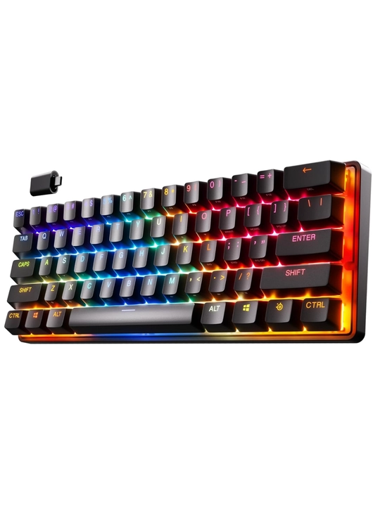 SteelSeries Apex Pro Mini - беспроводная игровая клавиатура турнирного уровня 60%