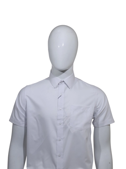 Рубашка мужская — CANSO-RUB1593-МОЛОЧ-XL