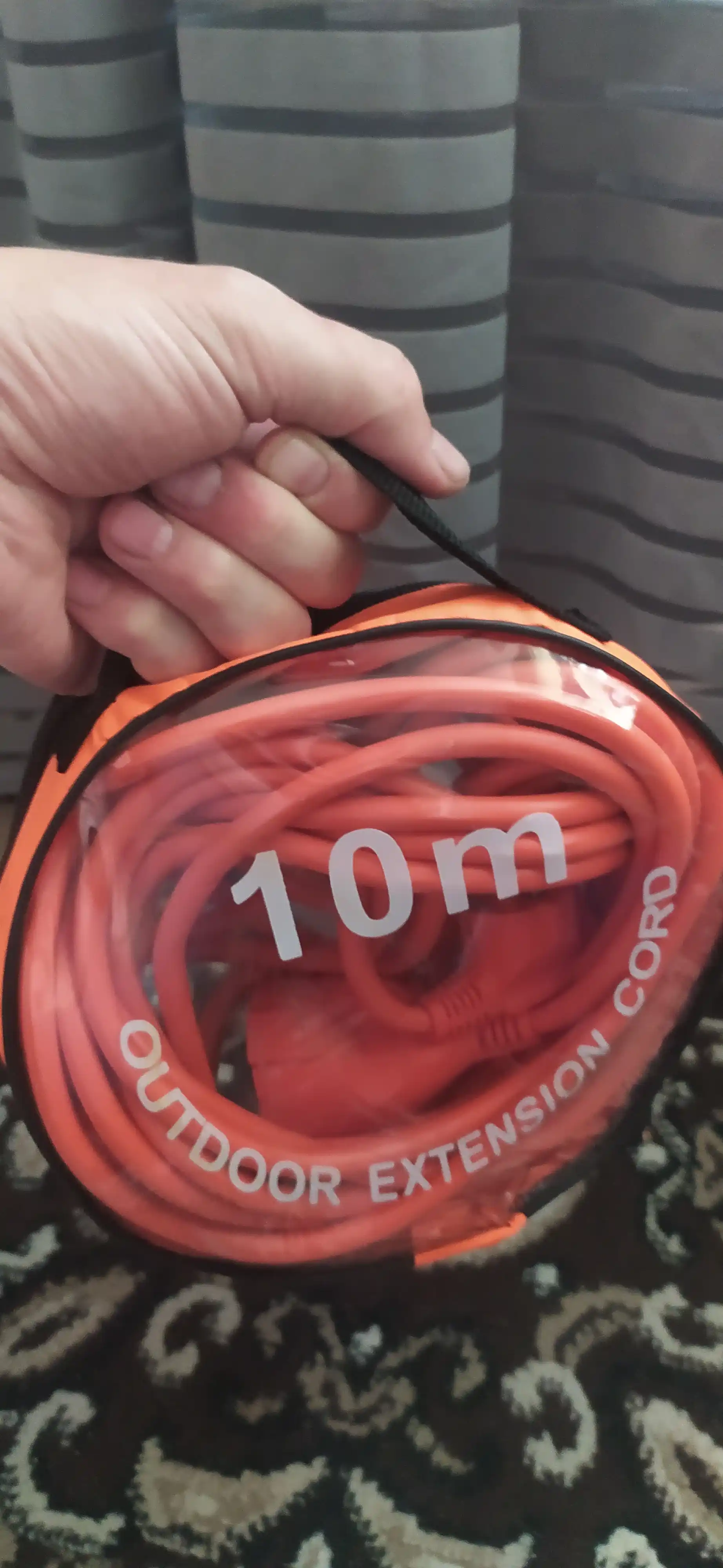 Uzatma kabeli elektr quvvat kabeli, oqim 16A, kabel uzunligi 5 m, 10 m, 15 m, 20 m, 30 m