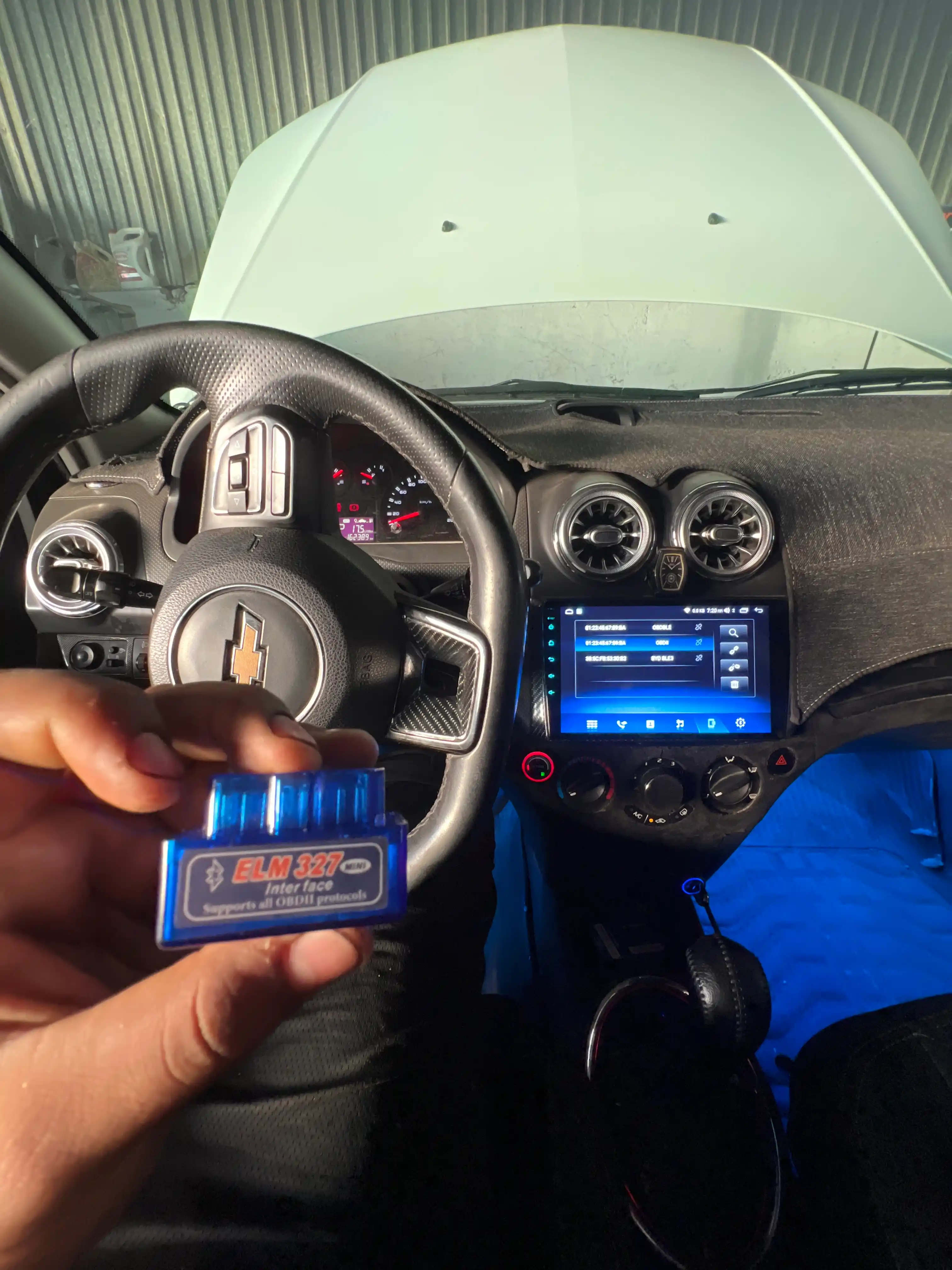 Avtodiagnostik xatolik skaneri ELM327 OBD2 V2.1, Android, Bluetooth