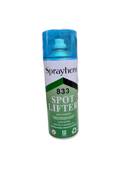 Spot Lifter 833 – Dog ketkazuvchi. matolardan yog‘ va moyli dog‘larni ketkazadigan sprey