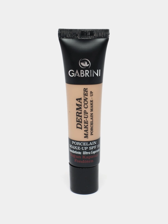 Gabrini Derma xiralashtiruvchi tonal krem, pardoz uchun, SPF 15