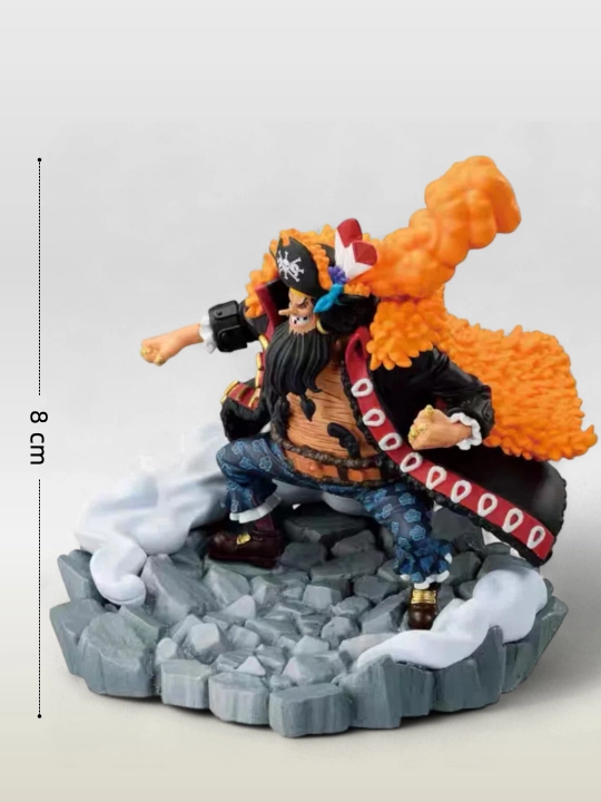 One Piece kolleksion figurkasi — Jang sahnasi — Blackbeard (Marshal D. Teach), 8 sm