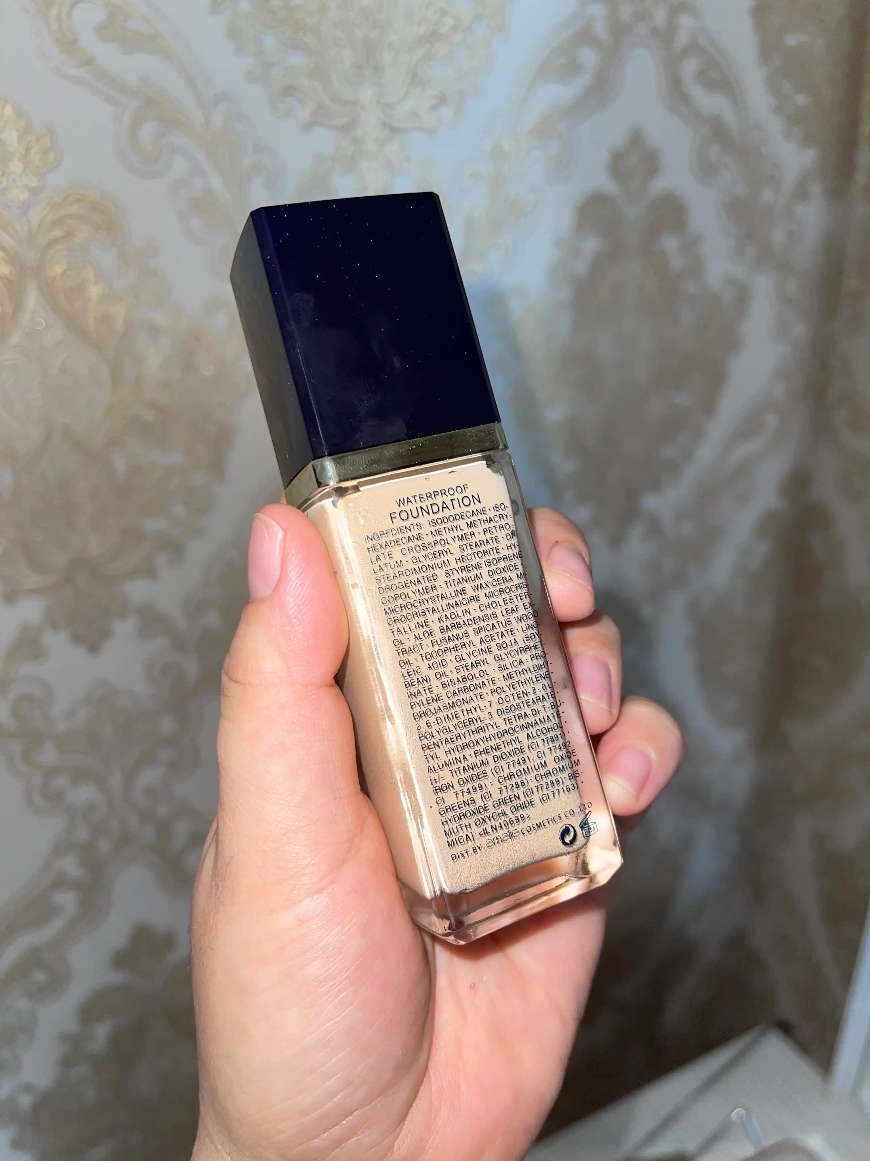 Tonal krem, emelie SPF 25 makiyaj asosi, namlantiruvchi, xira tusli, 45 ml