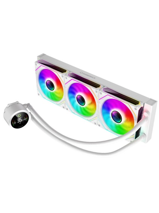 GameMax IceBurg 360 Digital suvi asosidagi ARGB yoritishli protsessor sovitgichi