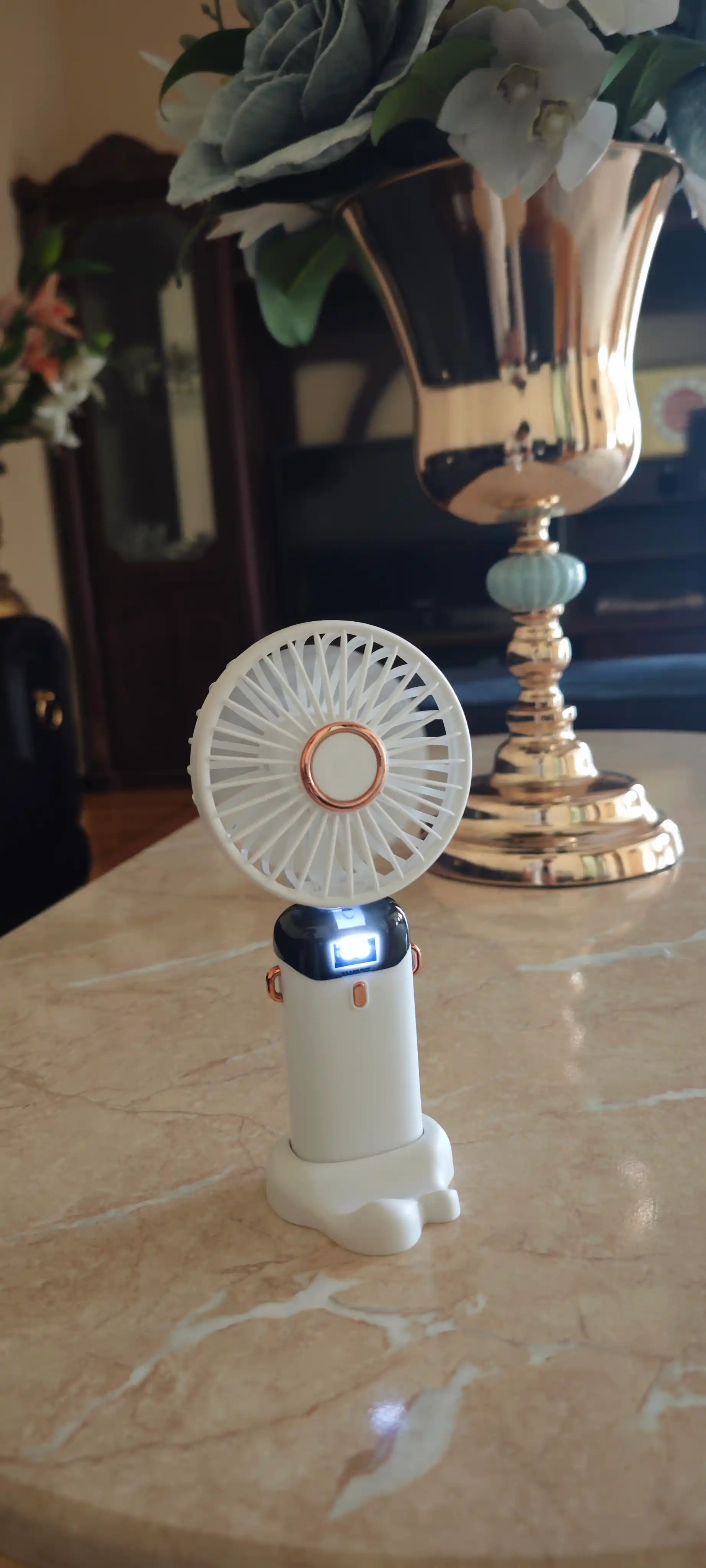 Mini ventilator, stol ustiga qo'ysa bo'ladigan, USB, portativli, ixcham vintilator