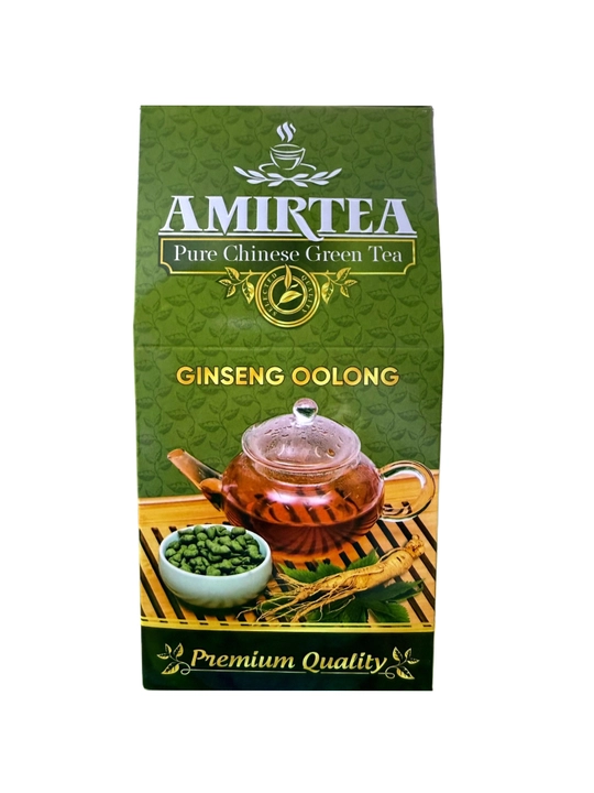 Amir Tea Ko'k choy Xitoy oliy navli Ginseng Oolong 80 gr