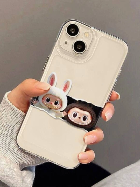 Чехол для IPhone 11, 12, 13, 14, 15, 16, Pro, Max, плюс, Лабубу