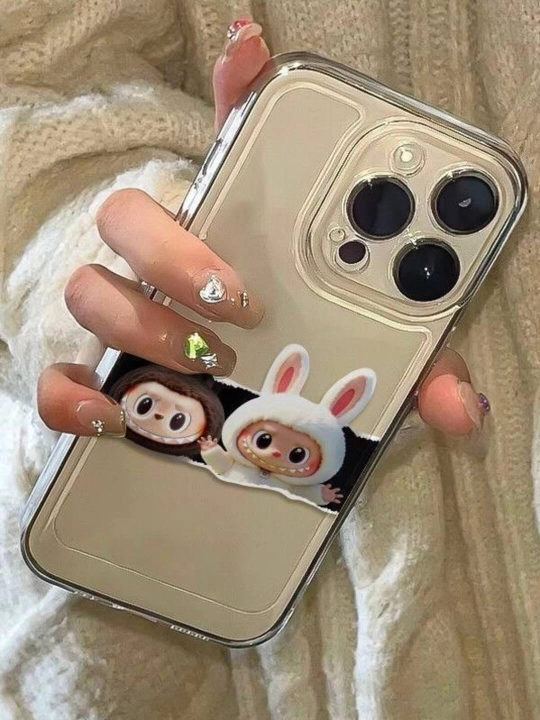 Чехол для IPhone 11, 12, 13, 14, 15, 16, Pro, Max, плюс, Лабубу