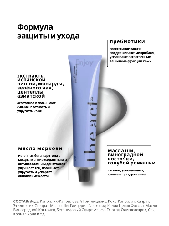 Крем для лица The Act, дневной, ночной, увлажняющий, для кожи вокруг глаз, от прыщей