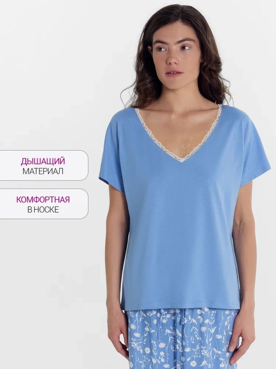 Katta o‘lchamdagi shimli pijama, viskoza