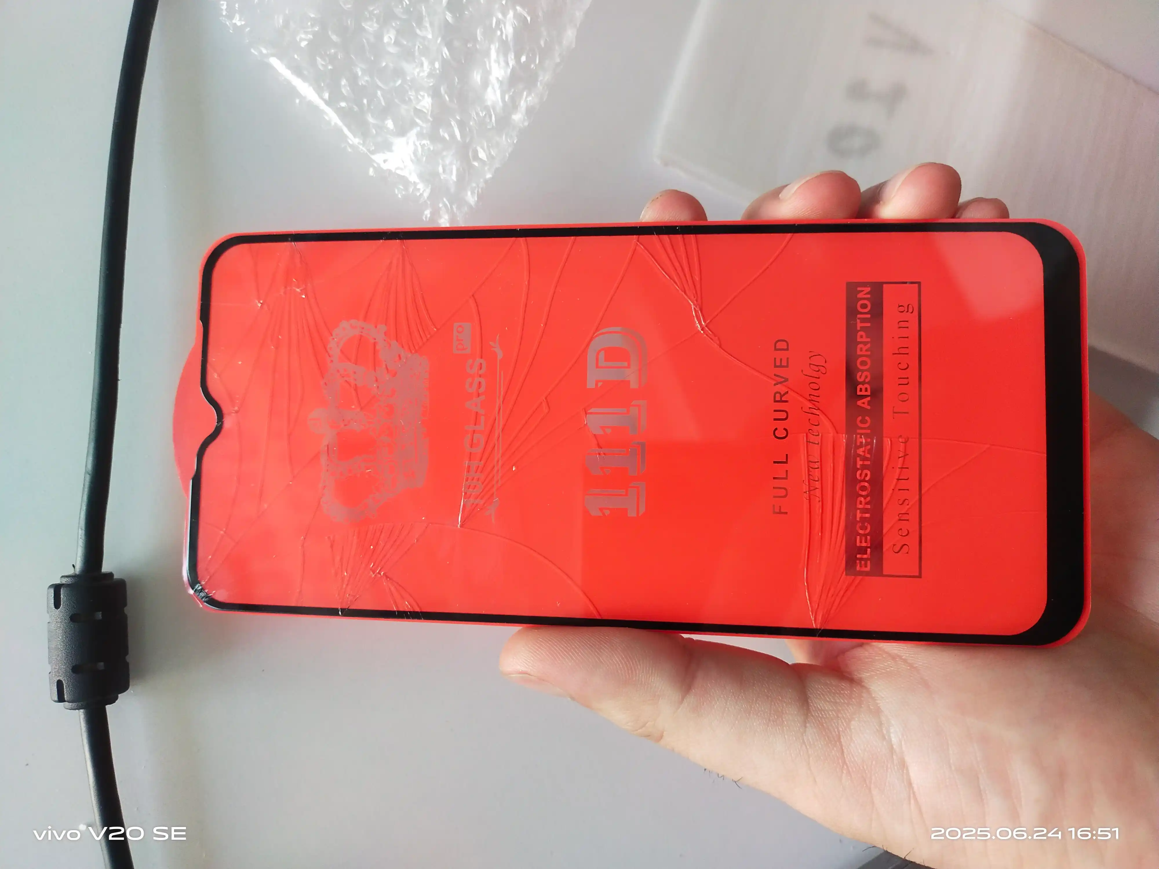 Защитное Стекло на V21, V21E, Vivo V20, V20 SE, V23e, V25, V25e, T1