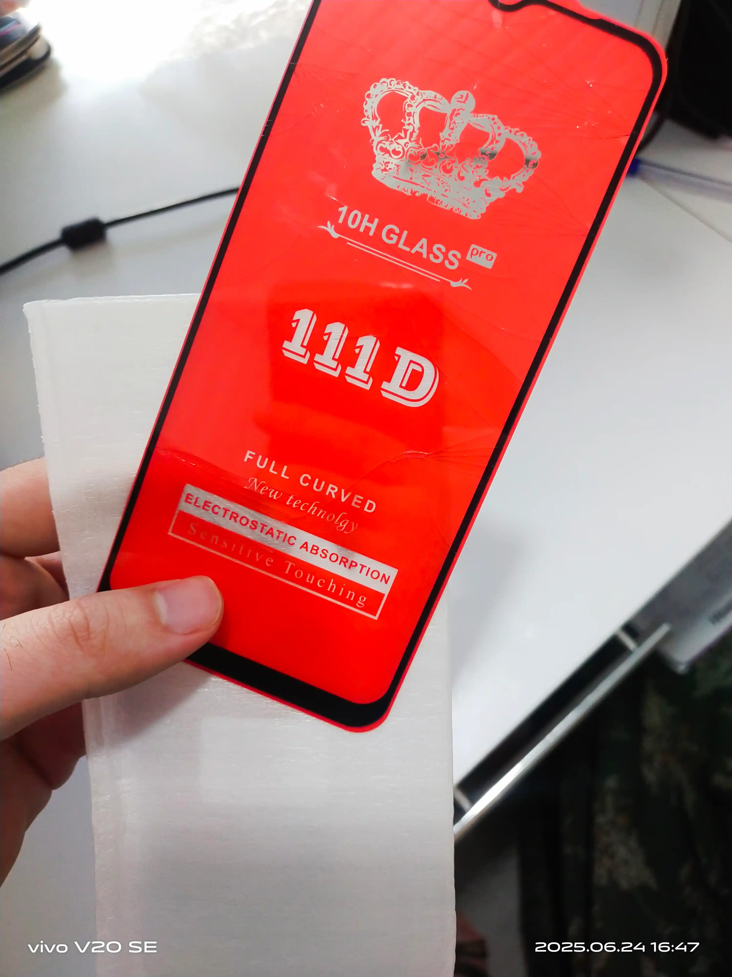 Защитное Стекло на V21, V21E, Vivo V20, V20 SE, V23e, V25, V25e, T1