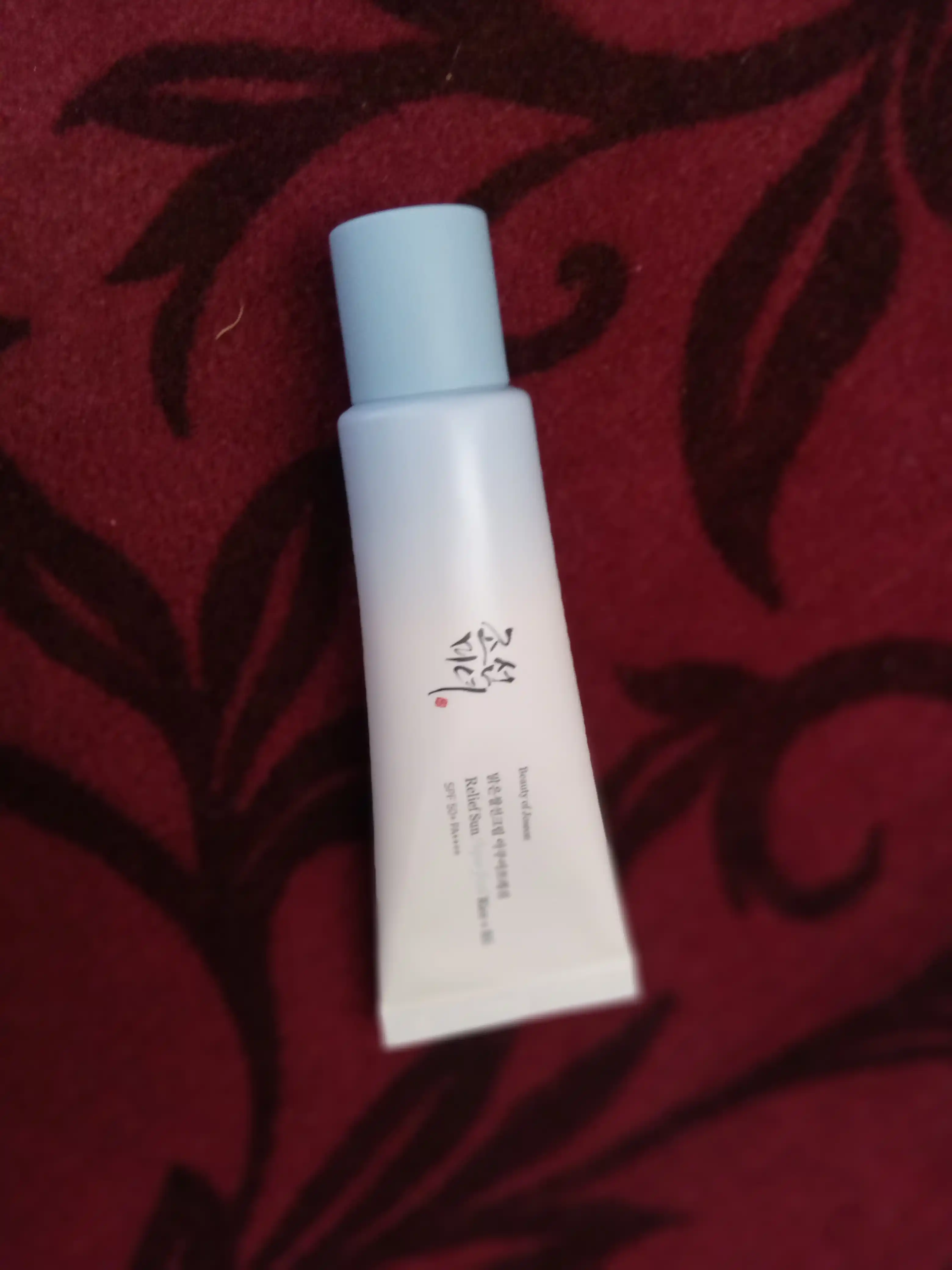 Лёгкий солнцезащитный крем с пантенолом Beauty of Joseon Relief Sun Aqua-fresh Rice+B5 SPF50+ PA++++