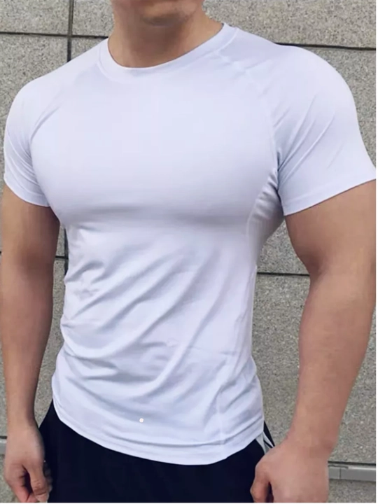 Kompression futbolka, sport, rashgard, erkaklar uchun, fitnes uchun