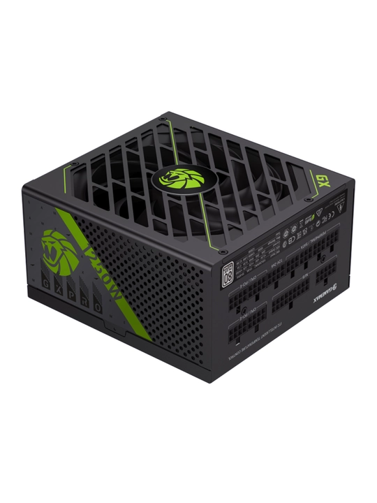Блок питания GameMax GX-1250 PRO 1250W, 80+ Platinum, ATX 3.1, PCIe 5.1, кабель 12V-2x6