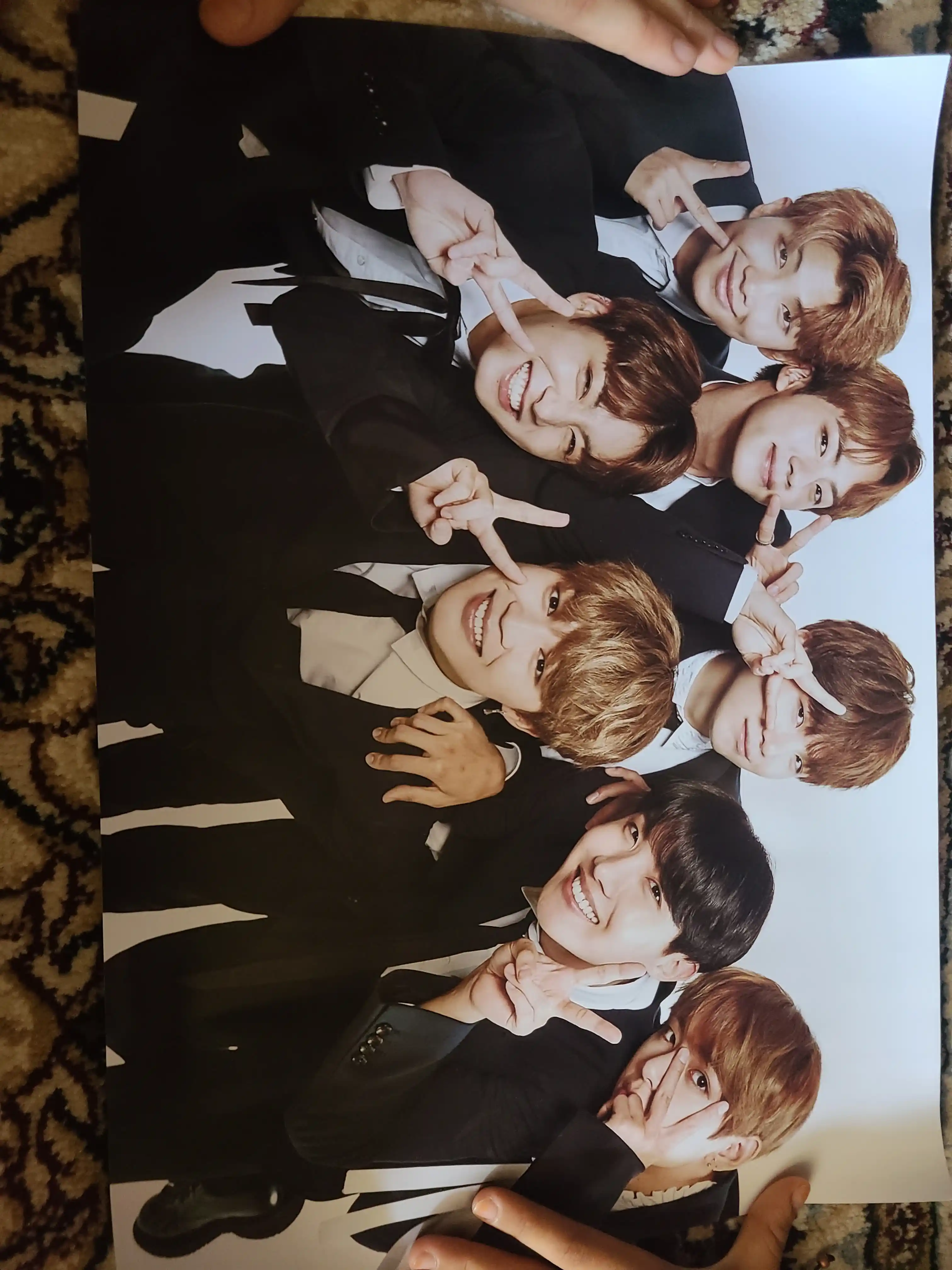 Plakat K-POP guruhi BTS, A3