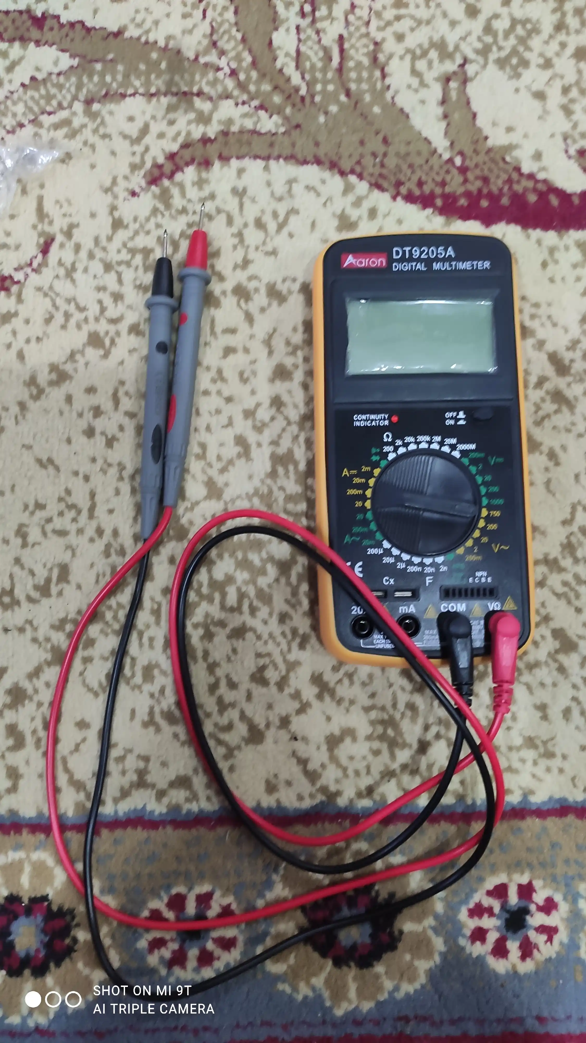 10A 1000v raqamli multimetr uchun universal shchuplar