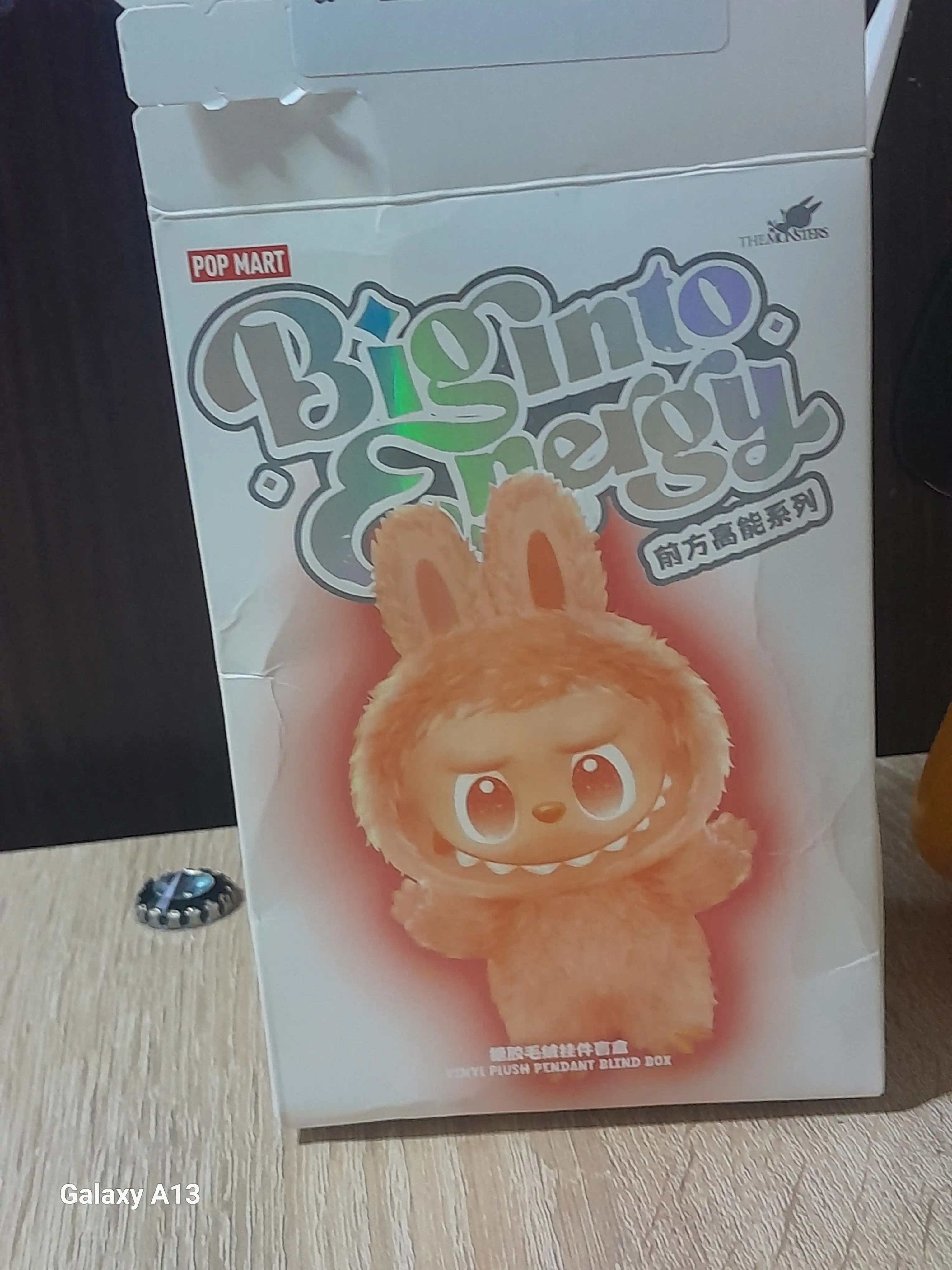 Labubu va Stitch Popmart yumshoq o‘yinchoq kolleksion, random rangda