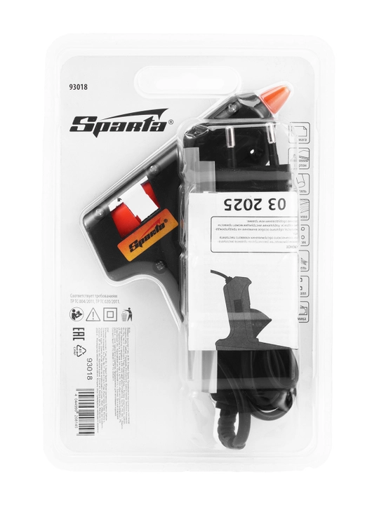 SPARTA 7 mm, 20 Vt, 5 g/daq, 93018 yelim pistoleti