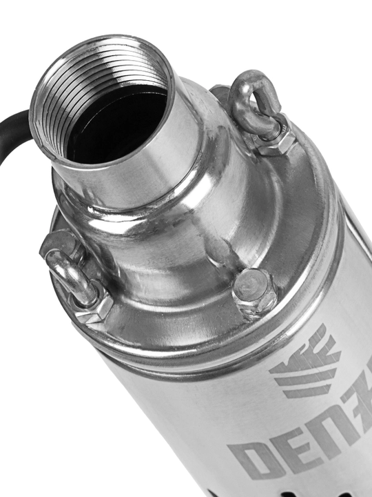 Quduq nasosi DENZEL DWS-3-75, diametri 3, 500W, 1600 litr/soat, bosim 75 m, vintli, 97250