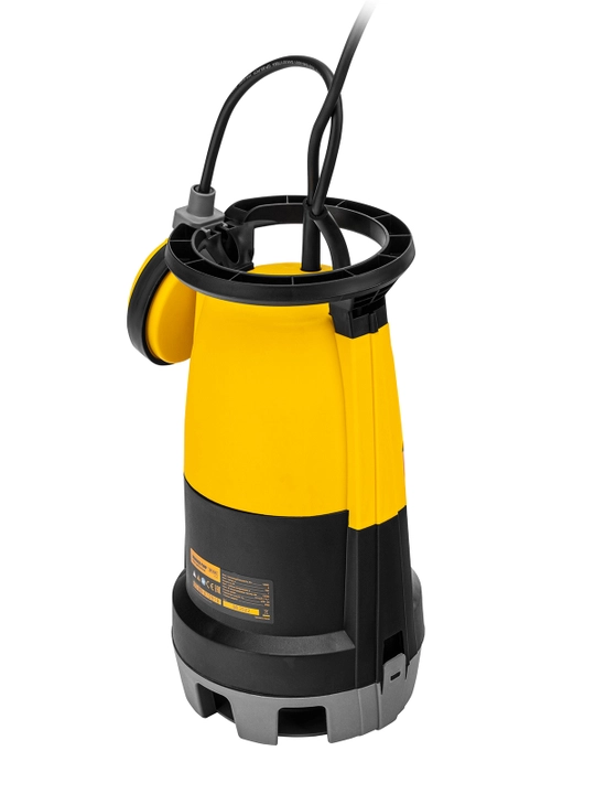 Дренажный насос DENZEL DP-450S, 450 Вт, напор 6 м, для чистой и грязной воды, 97267