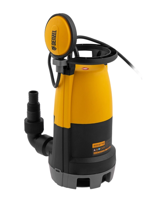 DENZEL DP-600S drenaj nasosi, 600 Vt, bosimi 7 m, toza va iflos suv uchun, 97268