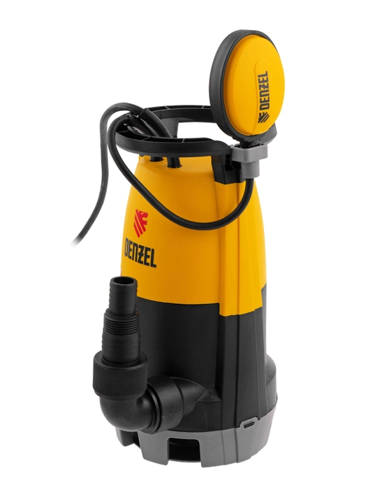 DENZEL DP-600S drenaj nasosi, 600 Vt, bosimi 7 m, toza va iflos suv uchun, 97268