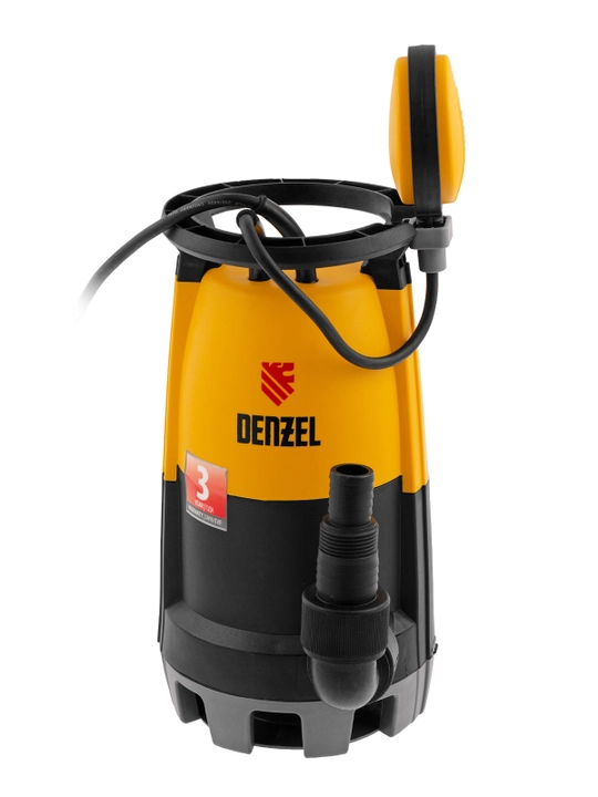 DENZEL DP-600S drenaj nasosi, 600 Vt, bosimi 7 m, toza va iflos suv uchun, 97268