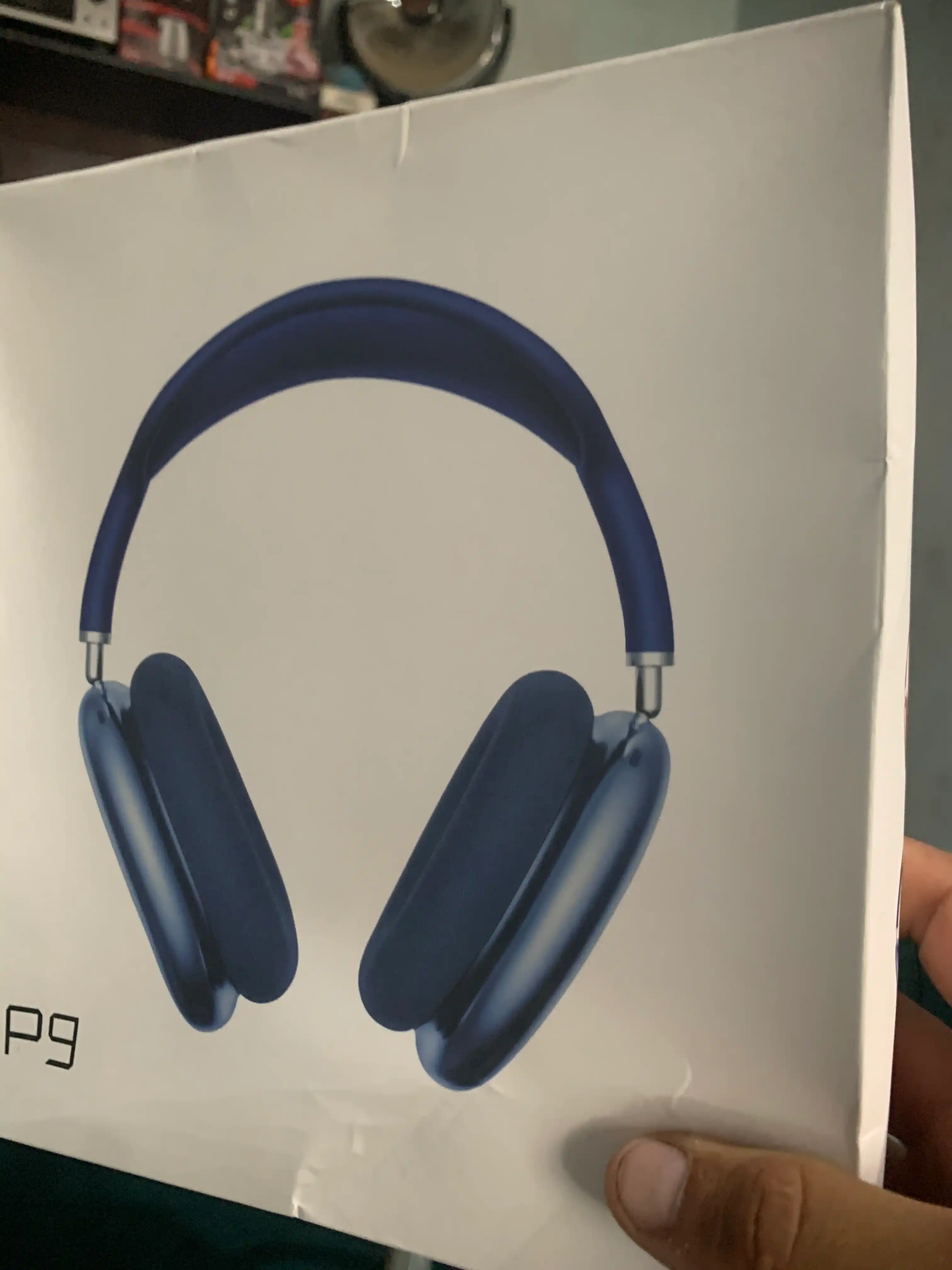 Simsiz quloqchinlar "P9 Bluetooth", "Pods Max RGB AP J01", mikrofon bilan