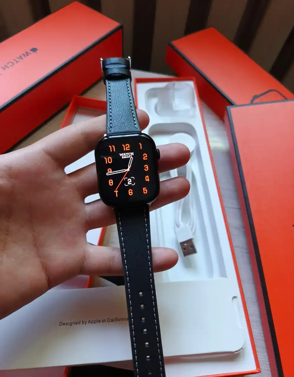 Умные часы smart Watch Hermes Series 10, 46 мм