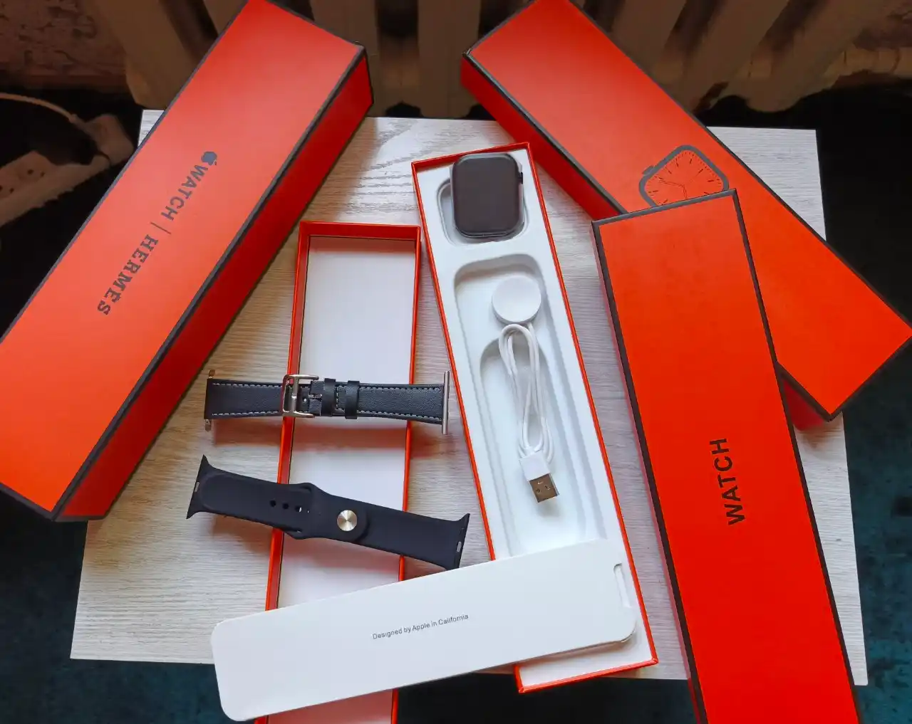 Умные часы smart Watch Hermes Series 10, 46 мм