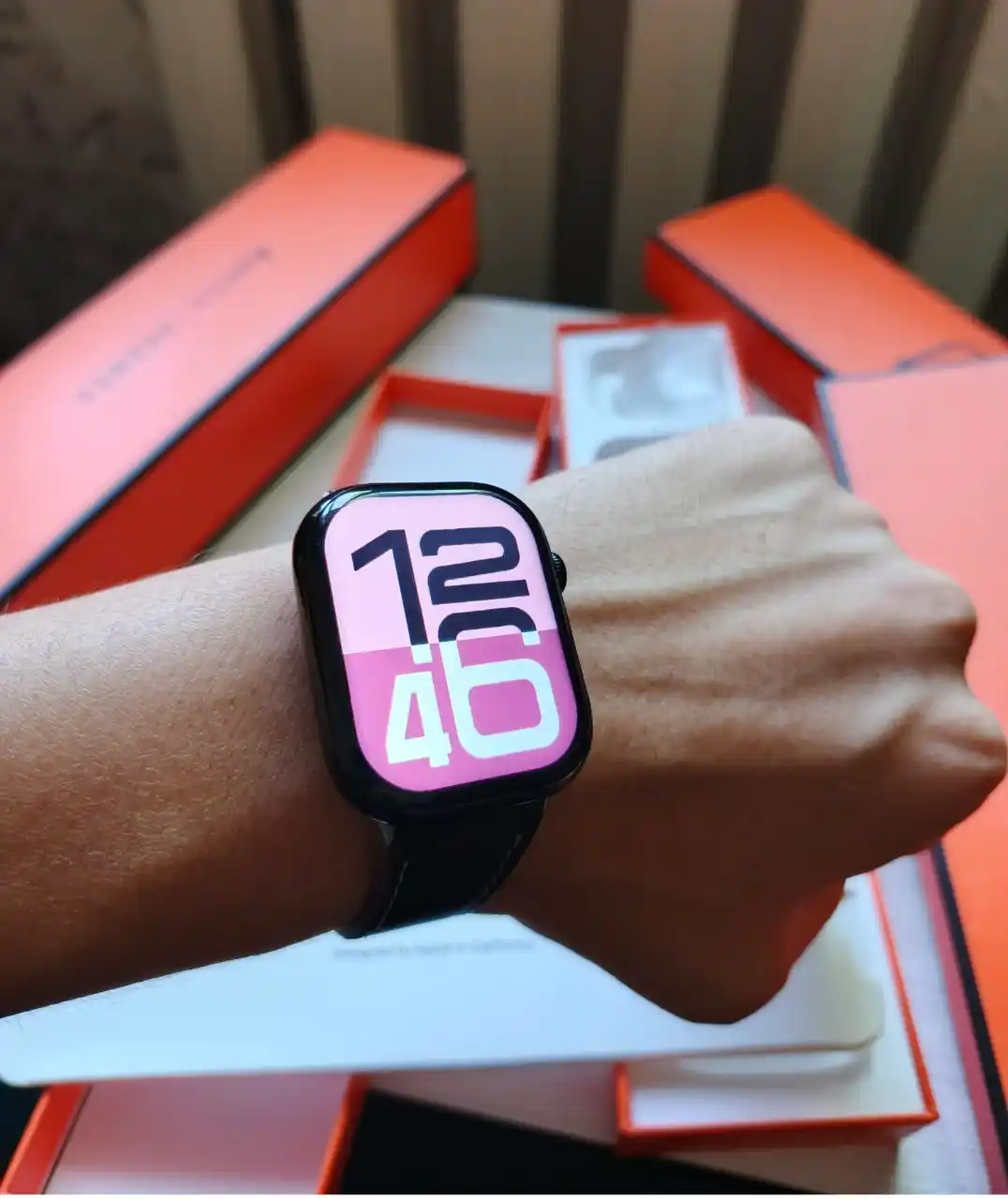Умные часы smart Watch Hermes Series 10, 46 мм