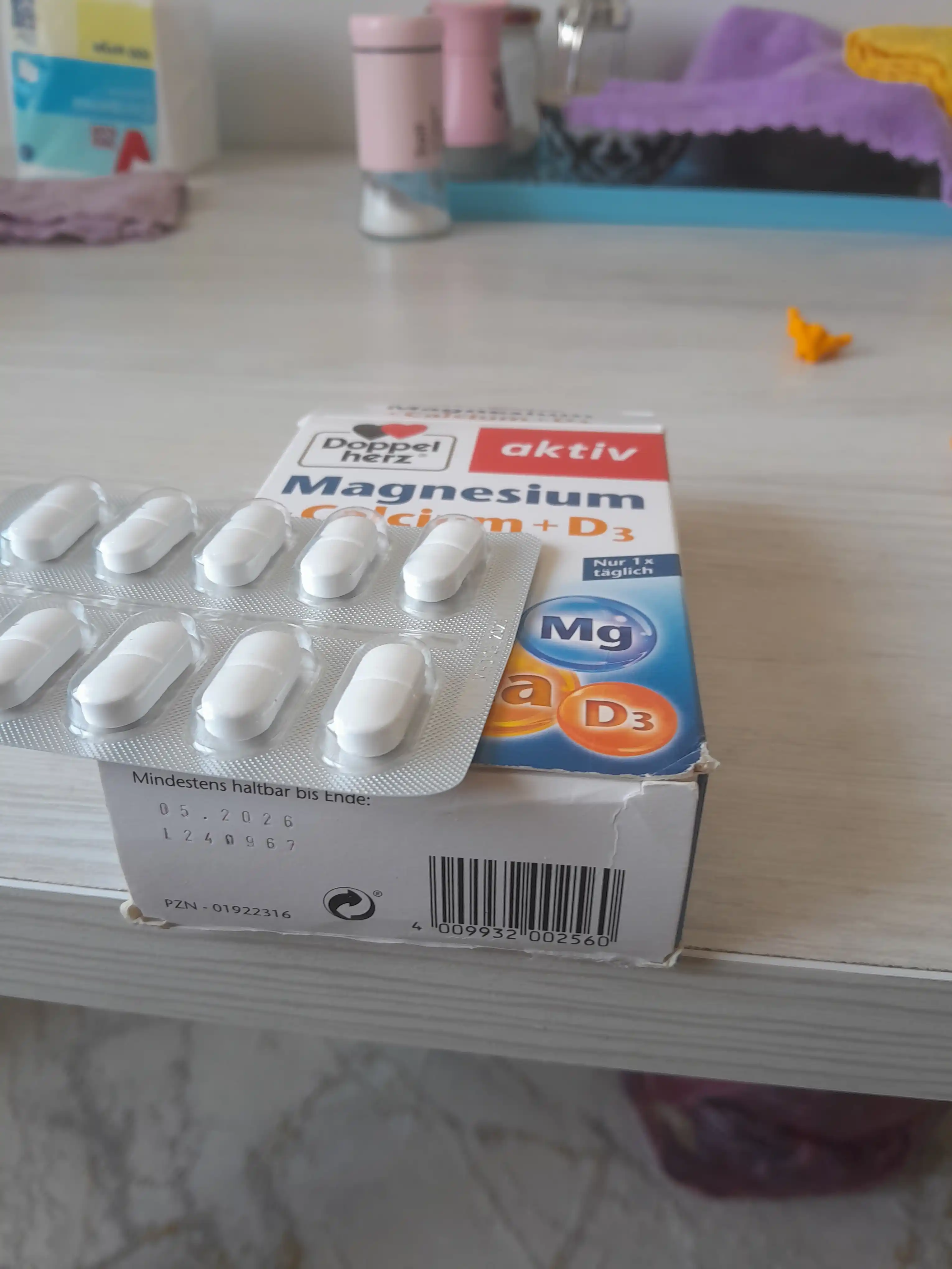 Доппельгерц Актив Магний + Кальций + Д3 таблетки №40