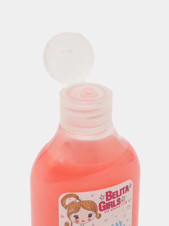 Qizlar uchun Belita Girls "Ko‘pikli ziyofat" dush geli 300ml, Belita
