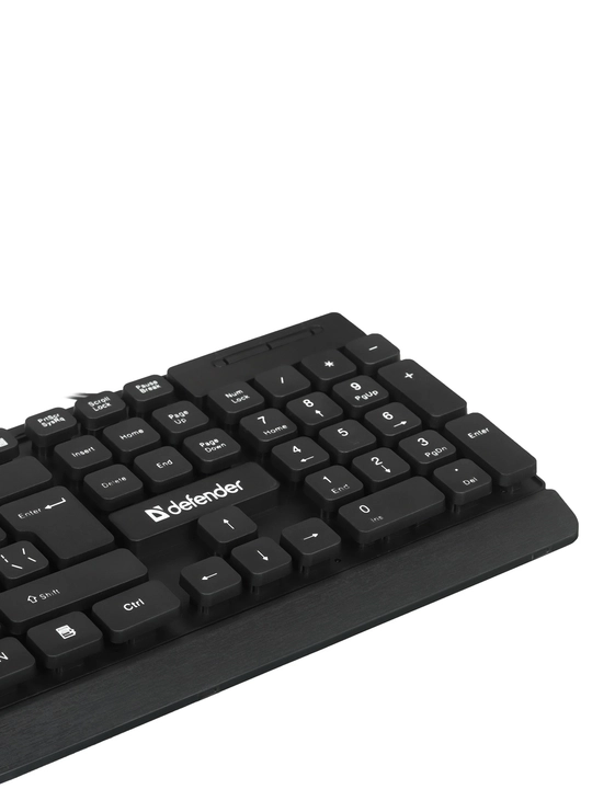 Simli ofis to‘plami Defender York C-777 klaviatura va sichqoncha, USB, 1000 DPI
