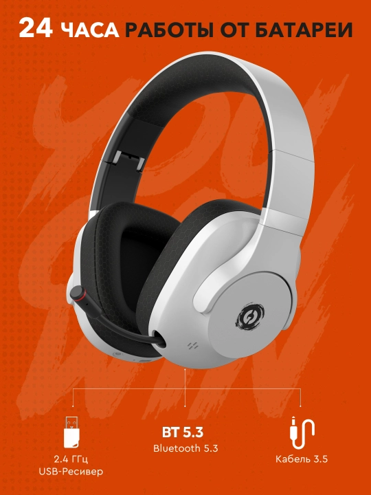 CANYON Ego GH-16 simsiz o‘yin quloqchinlari, mikrofonli quloqchinlar, sovg‘a tagligi