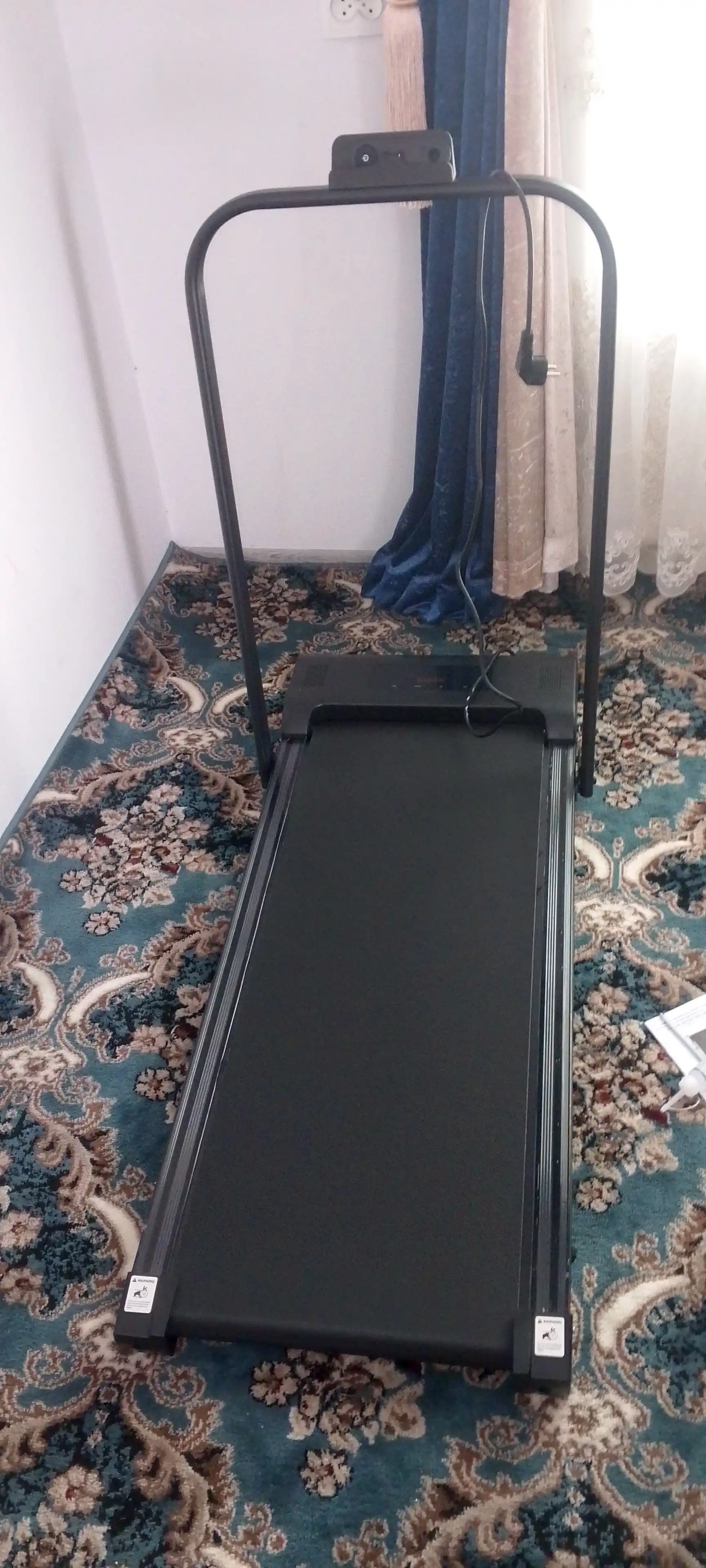 120 kg gacha bo'lgan uy yugurish yo'lagi, elektr, yig‘iladigan