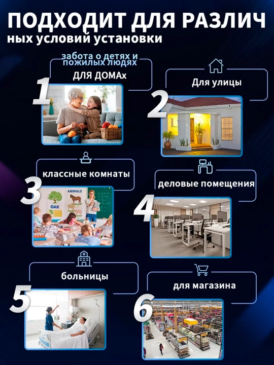 Xavfsizlik kuzatuv kamerasi, tashqi, suv o'tkazmaydigan, Wi-Fi, ICSee, Hopeway