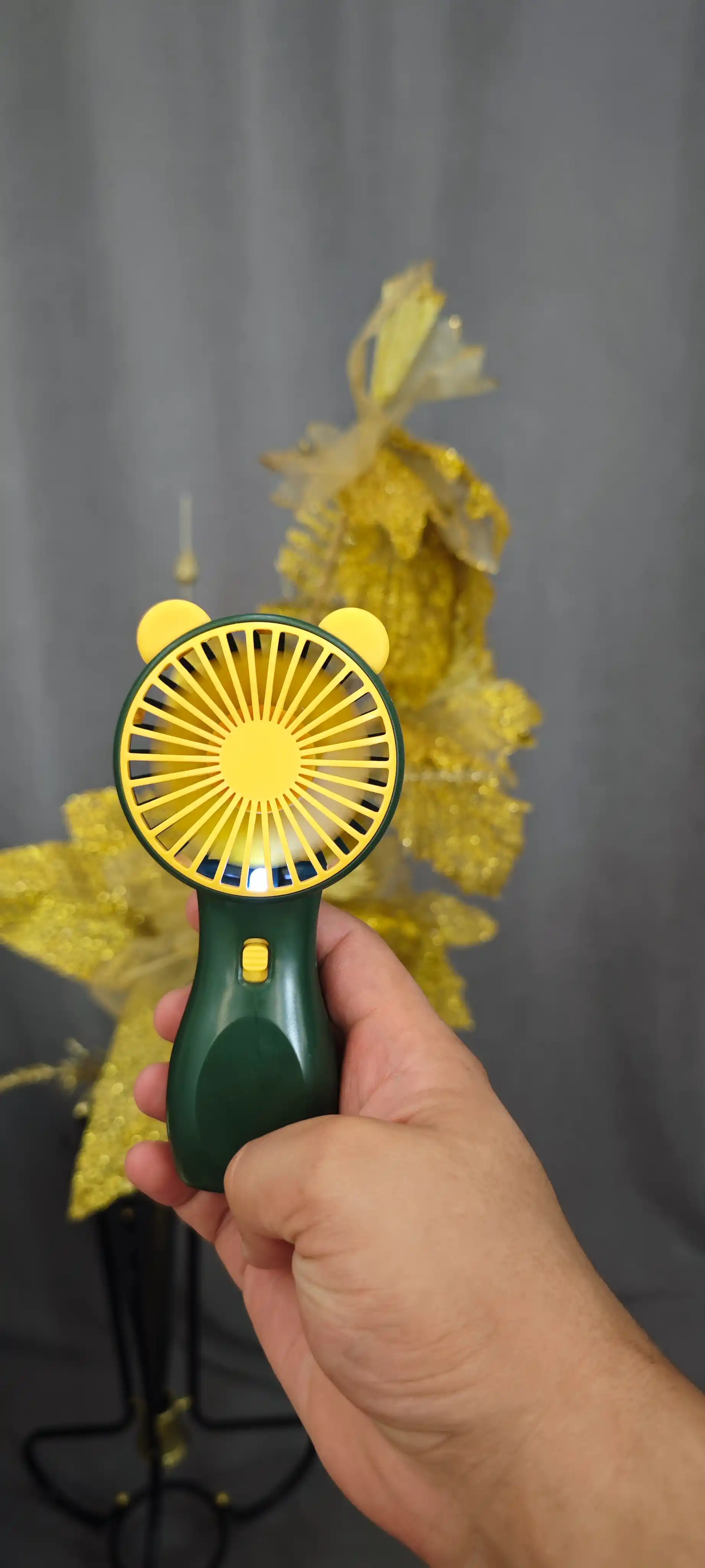Mini ventilator, stol ustiga qo'ysa bo'ladigan, USB, portativli, ixcham vintilator